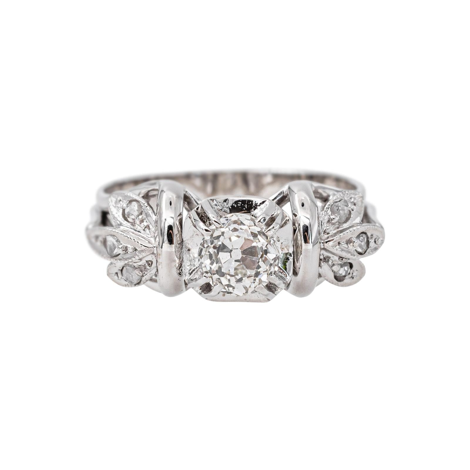 White Gold Diamond Ring