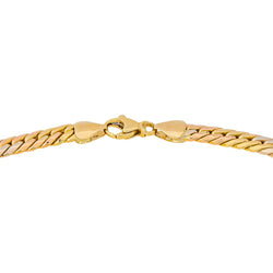 Yellow Gold English Link Necklace