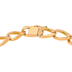 Bracelet Maille Gourmette Or rose