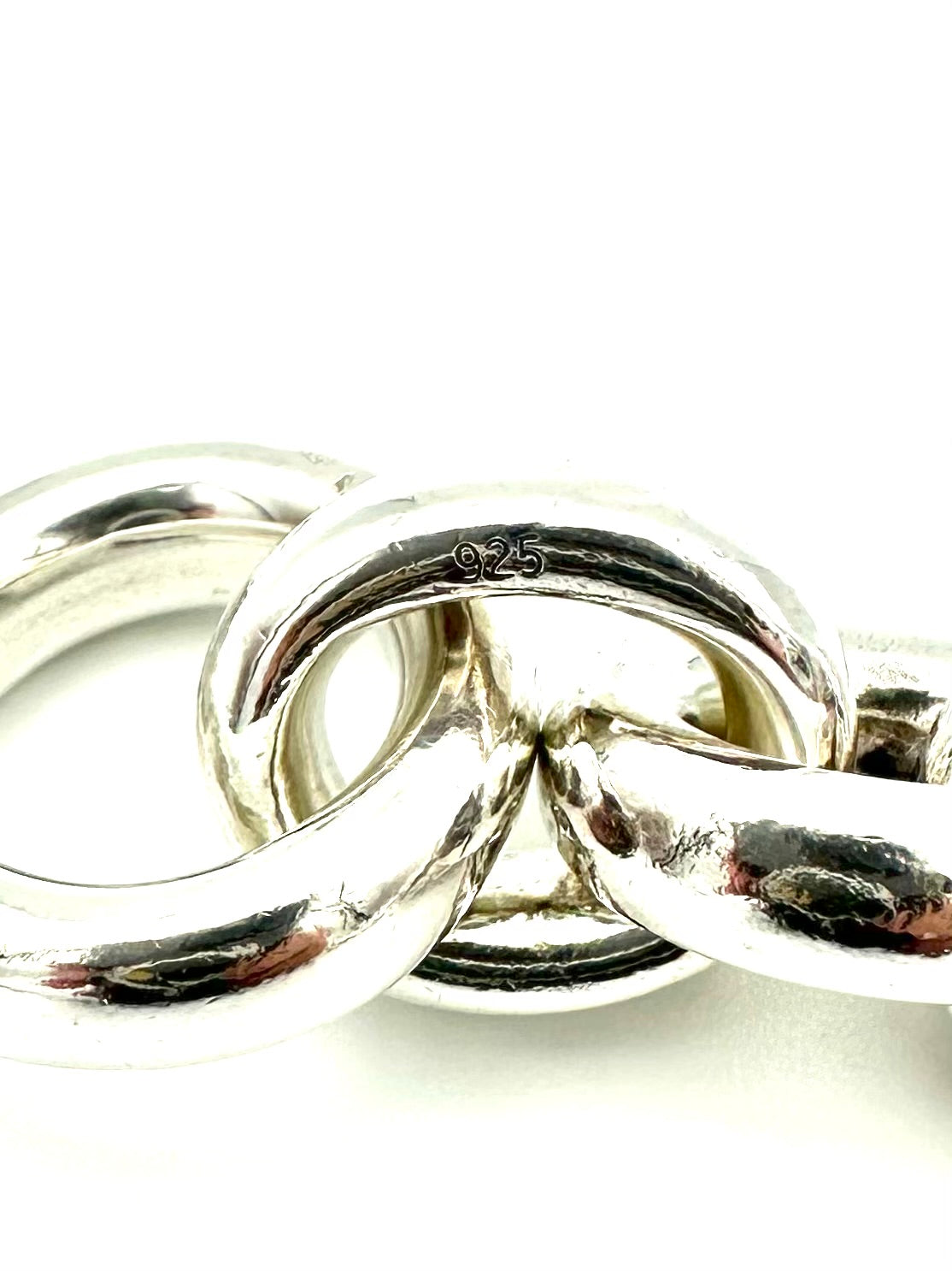 HERMÈS "Crescendo" Silver Link Bracelet