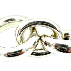 HERMÈS "Crescendo" Silver Link Bracelet