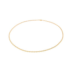 Yellow Gold Horse-Link Necklace