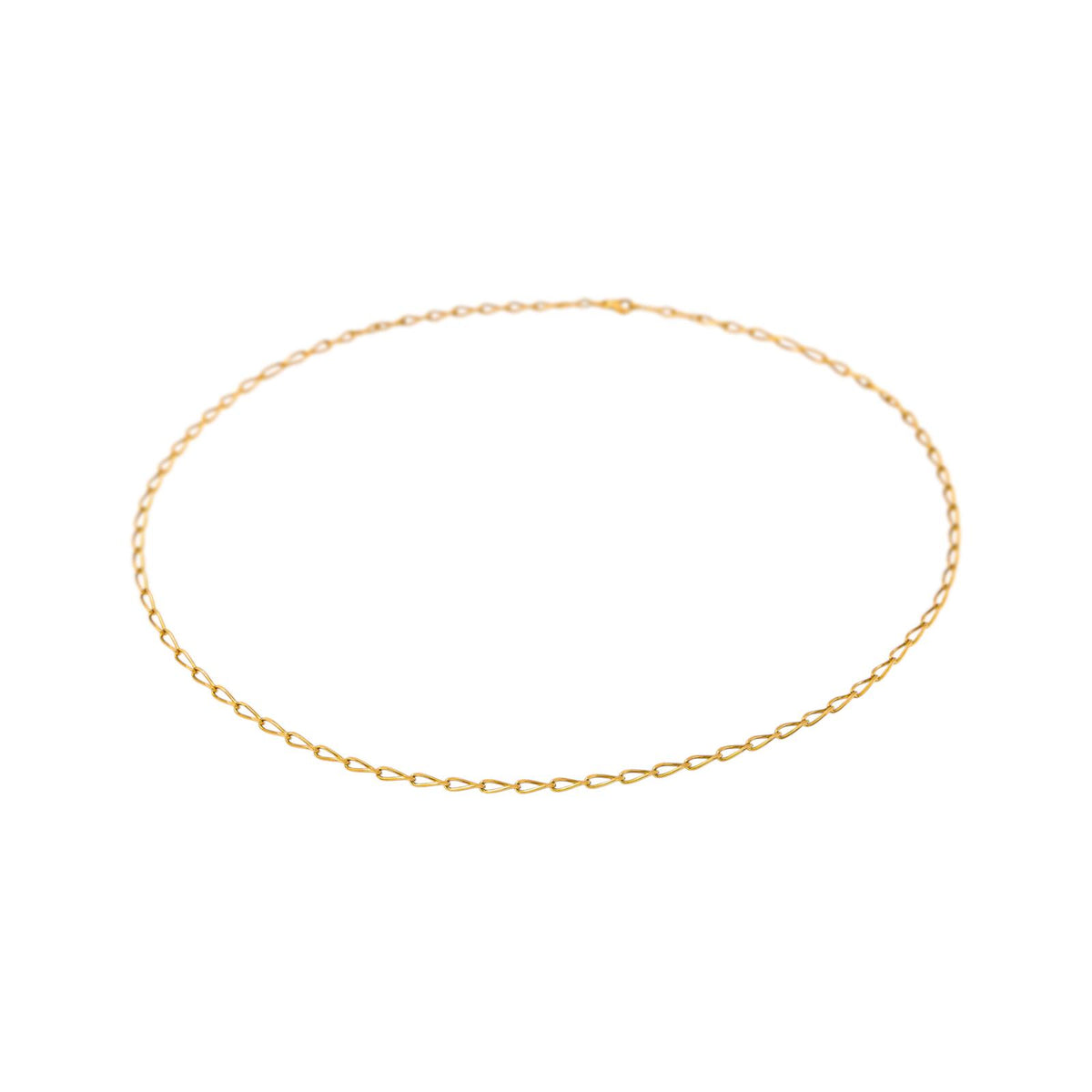 Yellow Gold Horse-Link Necklace