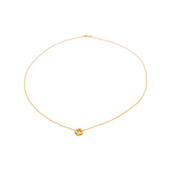 Collier Maille boule Or jaune
