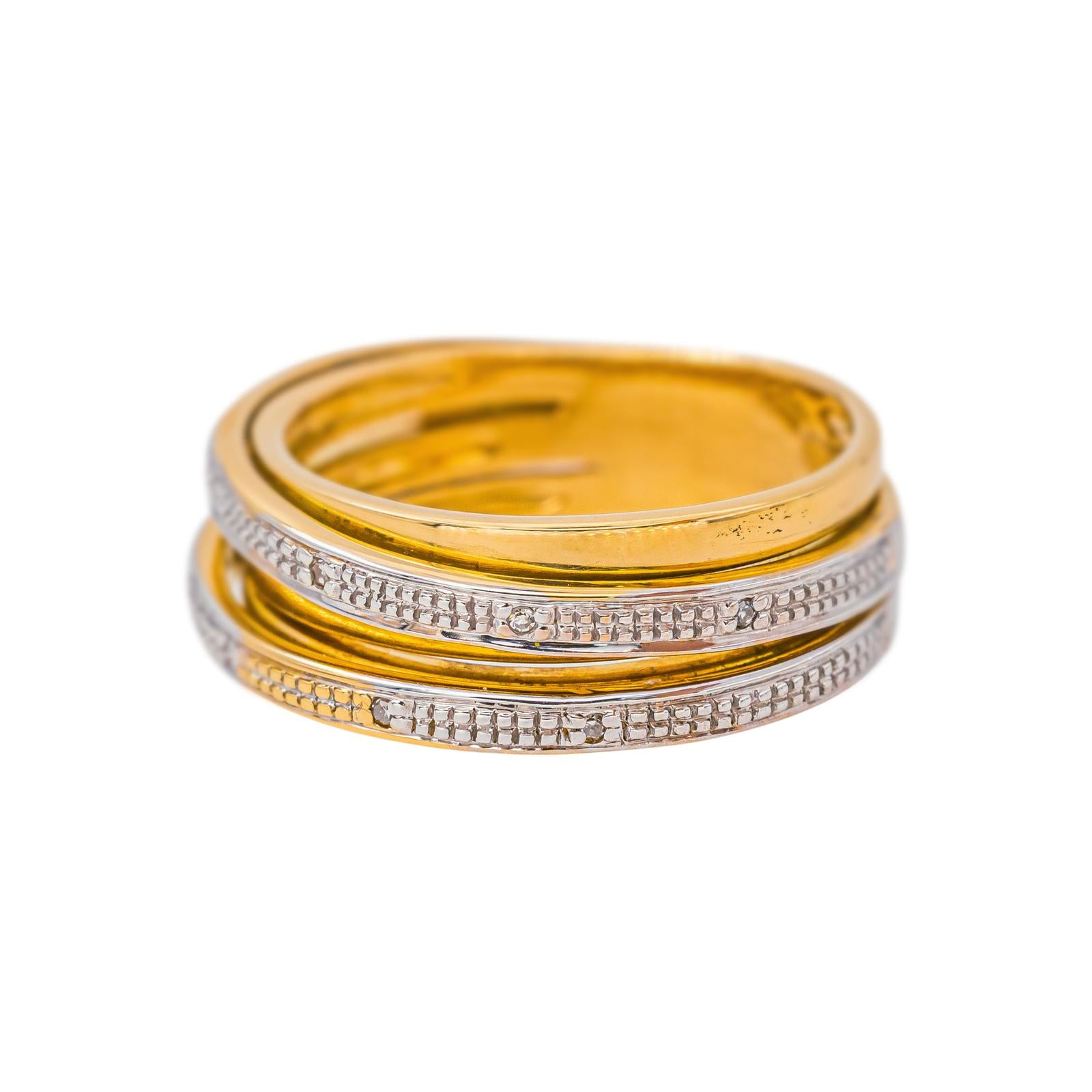 Bague Or jaune Diamant