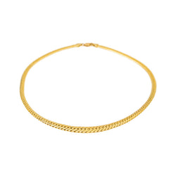 Collier Maille anglaise Or jaune