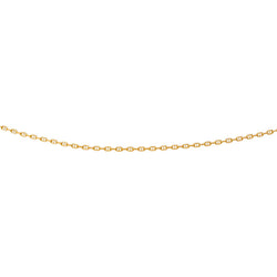Yellow Gold Nautical Link Necklace