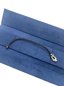 Bracelet FRED "Force 10" GM in white gold