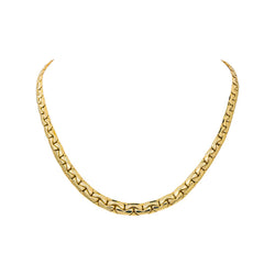 Collier Maille haricot Or jaune