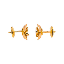 Earrings Puces Rose gold