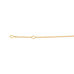 Cartier Trinity Necklace in Yellow gold with Pink sapphire