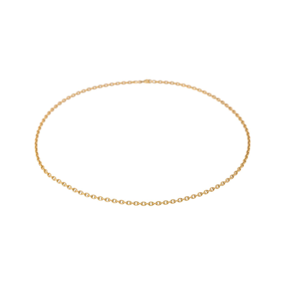 Yellow Gold Forçat Link Necklace