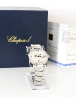 CHOPARD "Impériale" Watch in Stainless Steel, Amethyst, and Diamonds