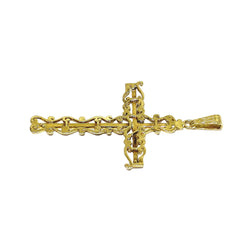 Yellow gold pendant