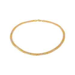 Yellow Gold English Link Necklace