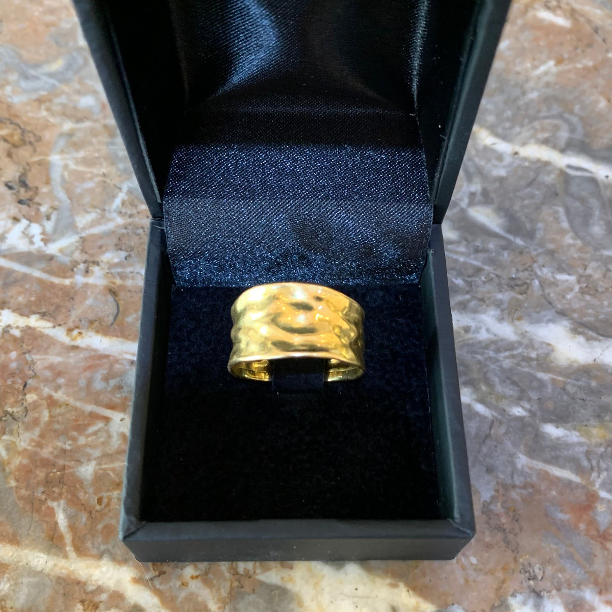 Yellow Gold Bandeau Ring