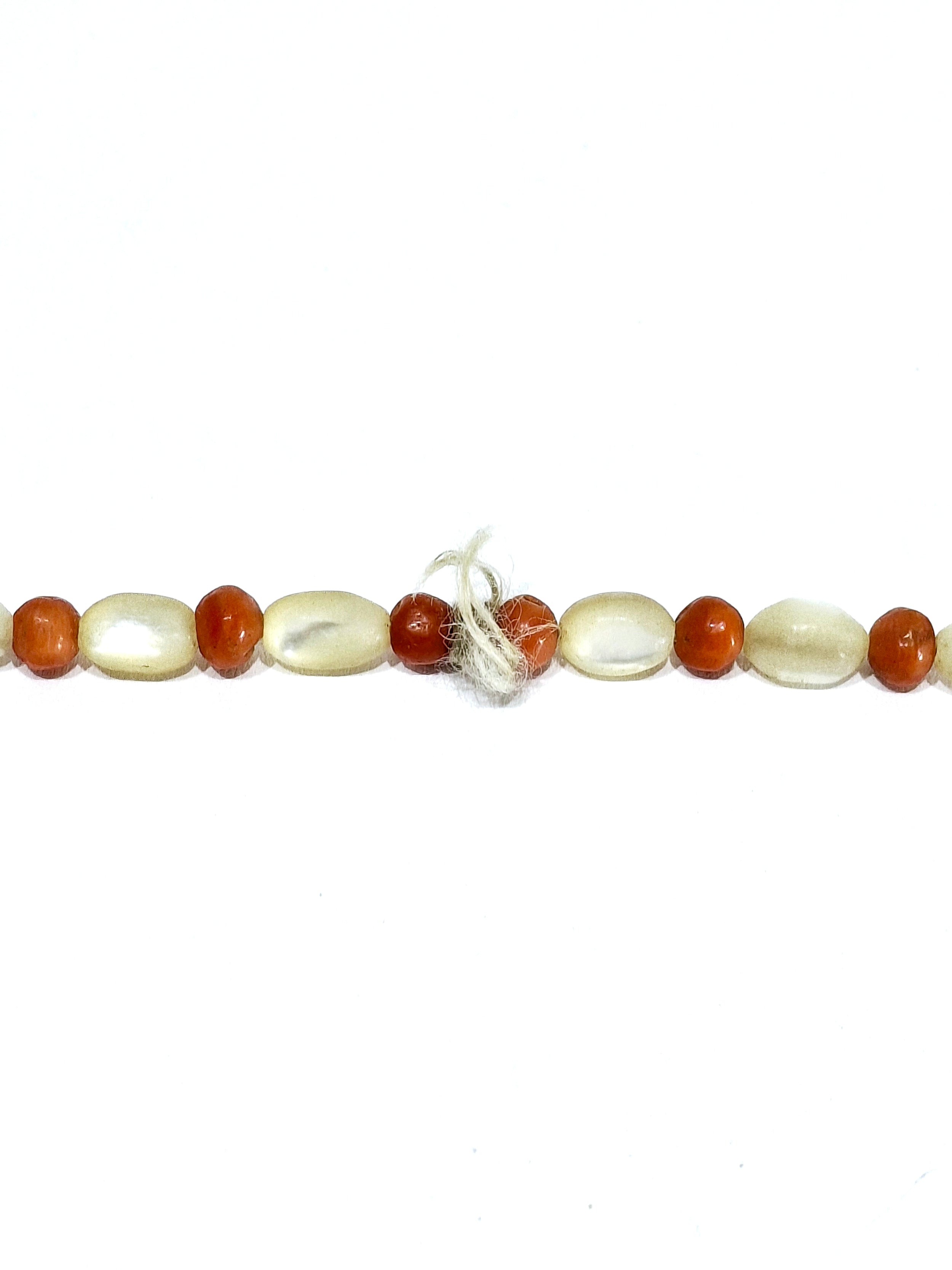 Collier Perles en nacre et corail