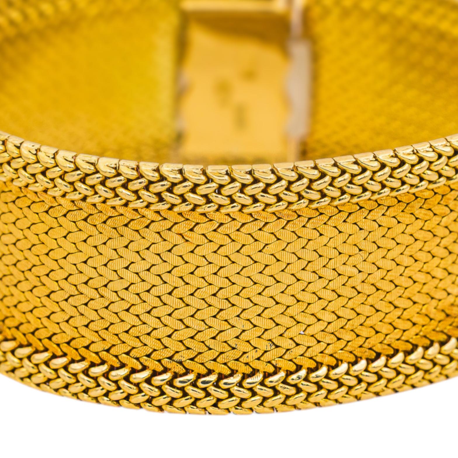 Bracelet Cuff bracelet Yellow gold