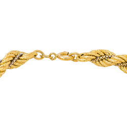 Bracelet Maille Marine Or jaune