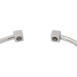 White Gold Diamond Bangle Bracelet