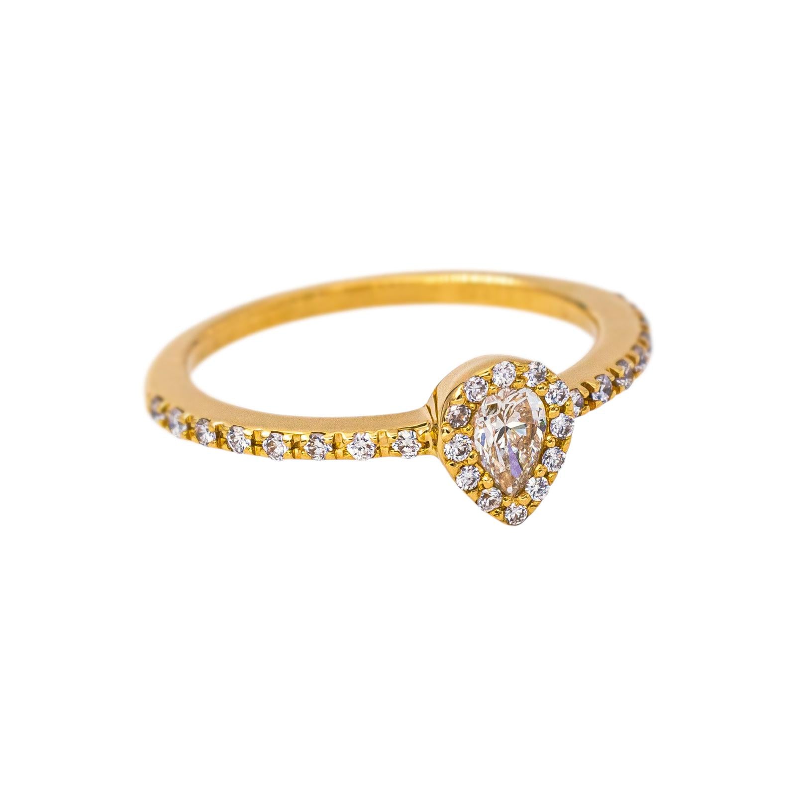 Yellow Gold Diamond Ring