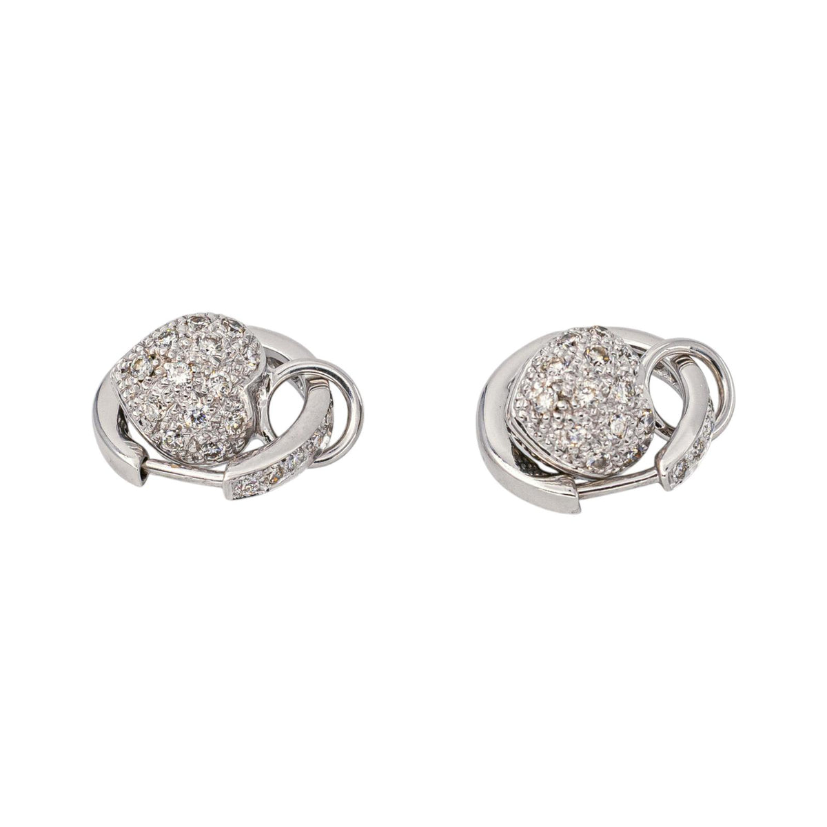 White gold Diamond Earrings