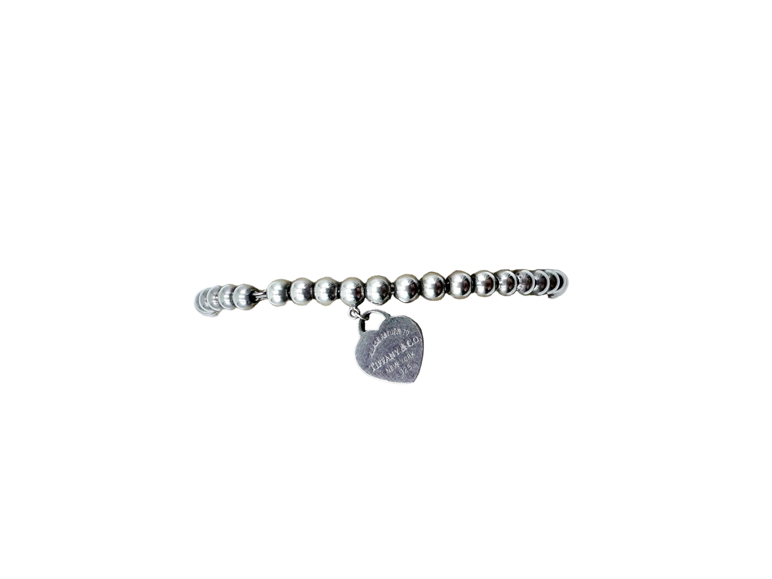 TIFFANY & CO. "Return to Tiffany" Silver Pearl Bracelet