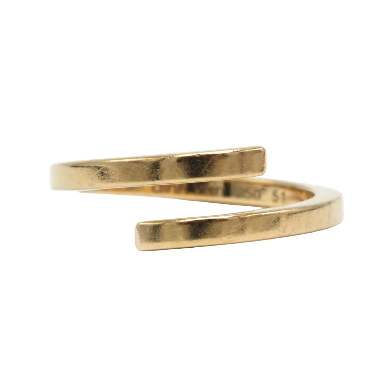 DINH VAN "La Spirale" Ring in Yellow gold