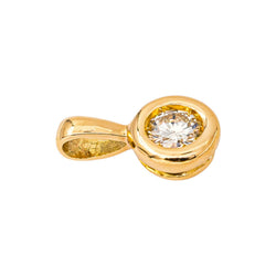 Pendentif Or jaune Diamant