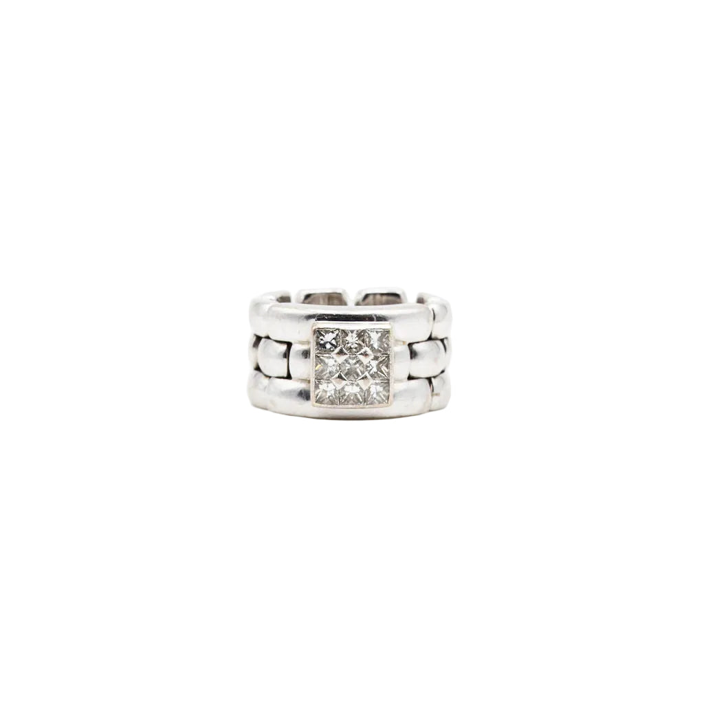 Ring CHAUMET in white gold and diamonds