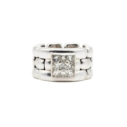 Ring CHAUMET in white gold and diamonds