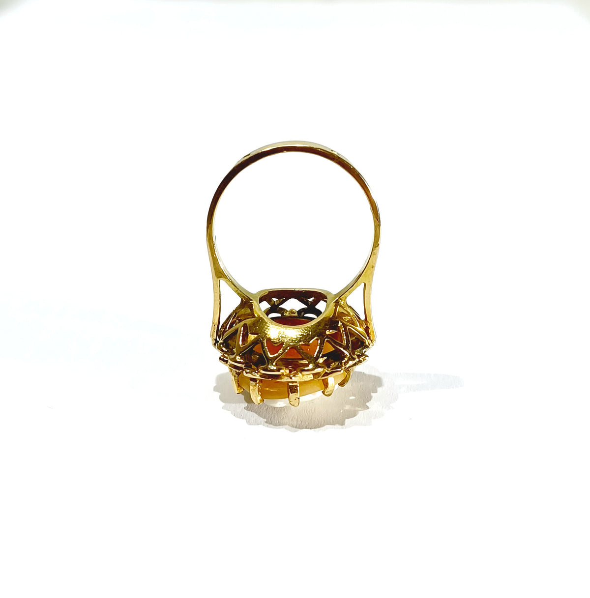 Rose gold Cameo Ring