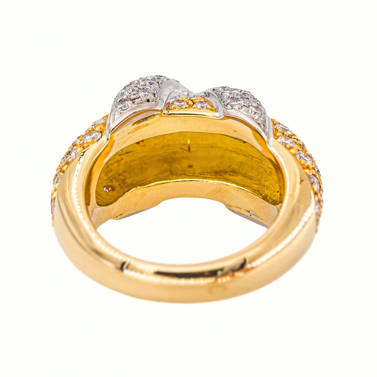 Ring  Bangle  Yellow gold  Diamond