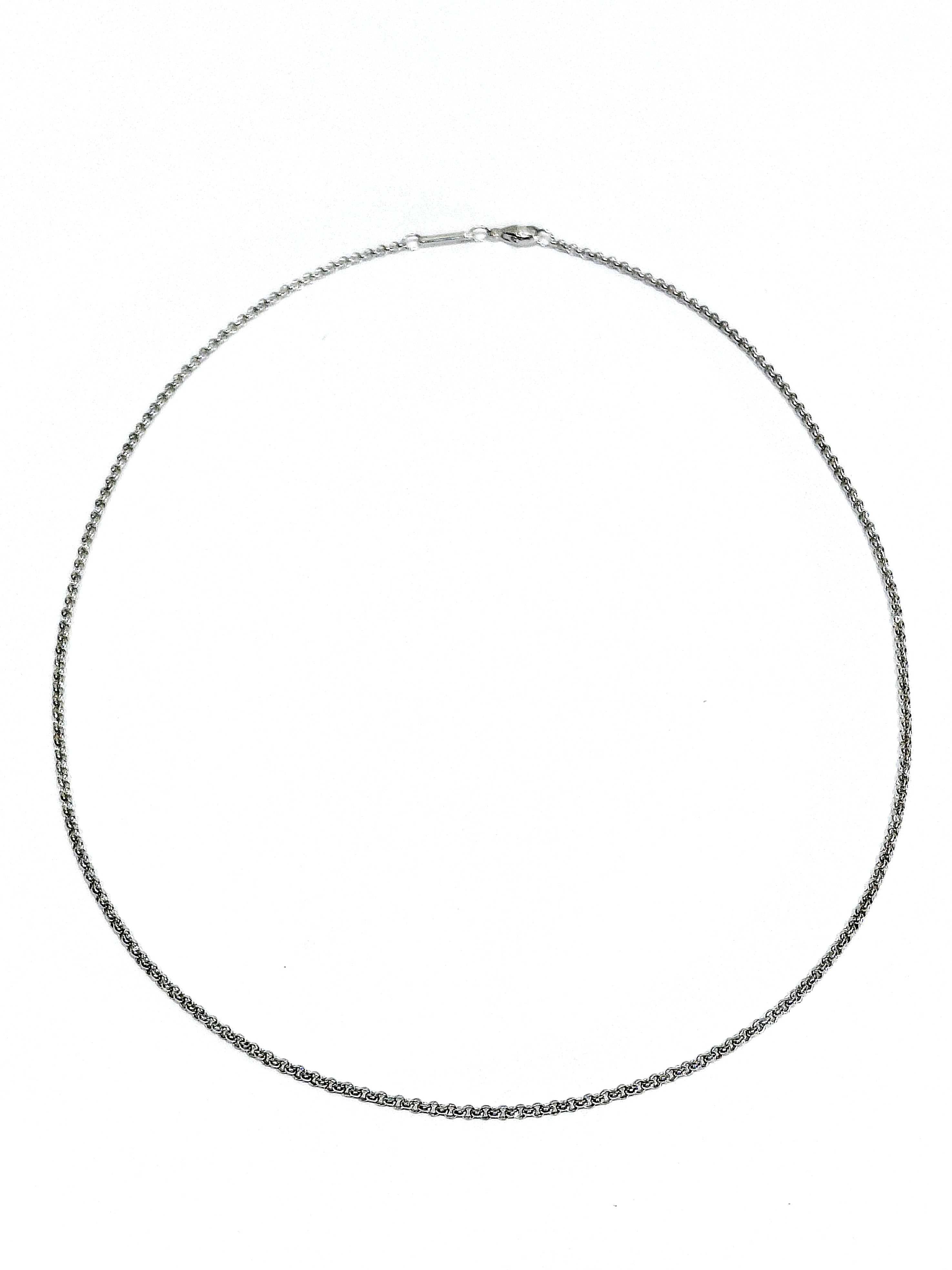 Collier Chaîne CHOPARD en or blanc