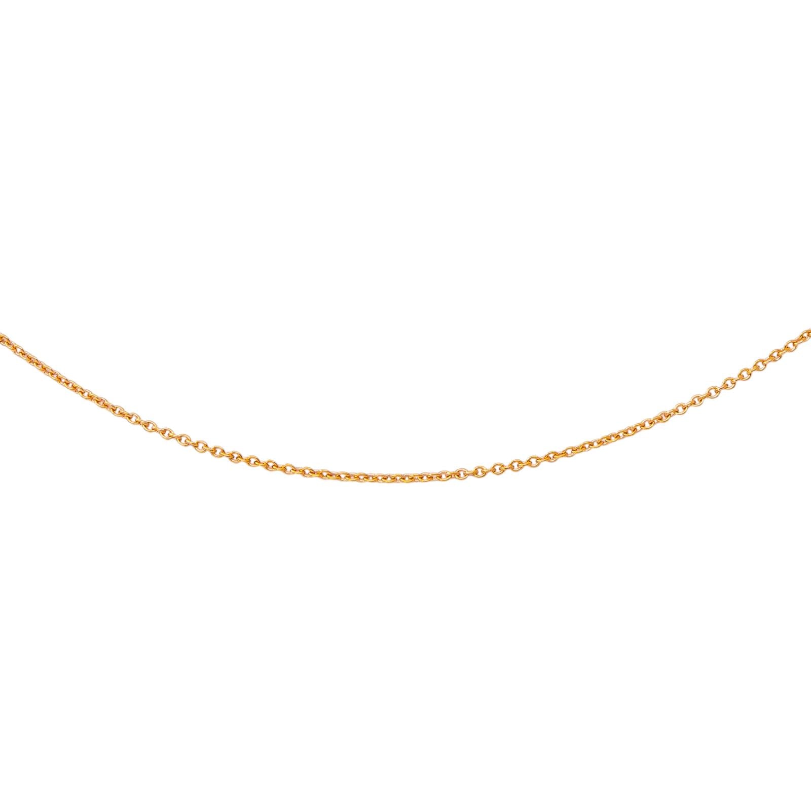Dinh Van Forçat Link Necklace Rose gold