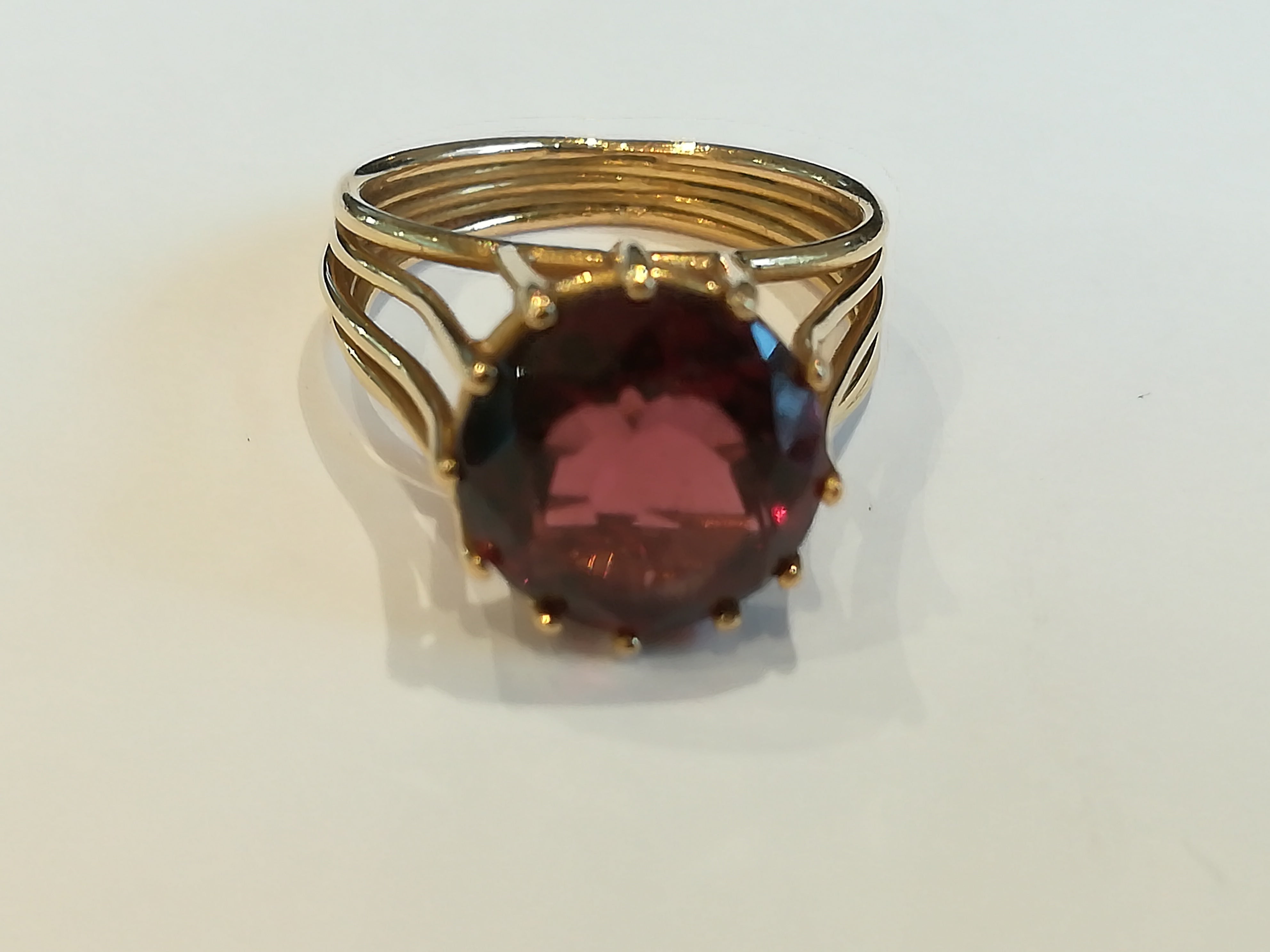 Ring e rose gold and tourmaline