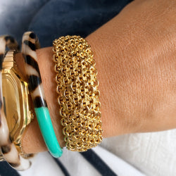Yellow Gold Cuff Bracelet