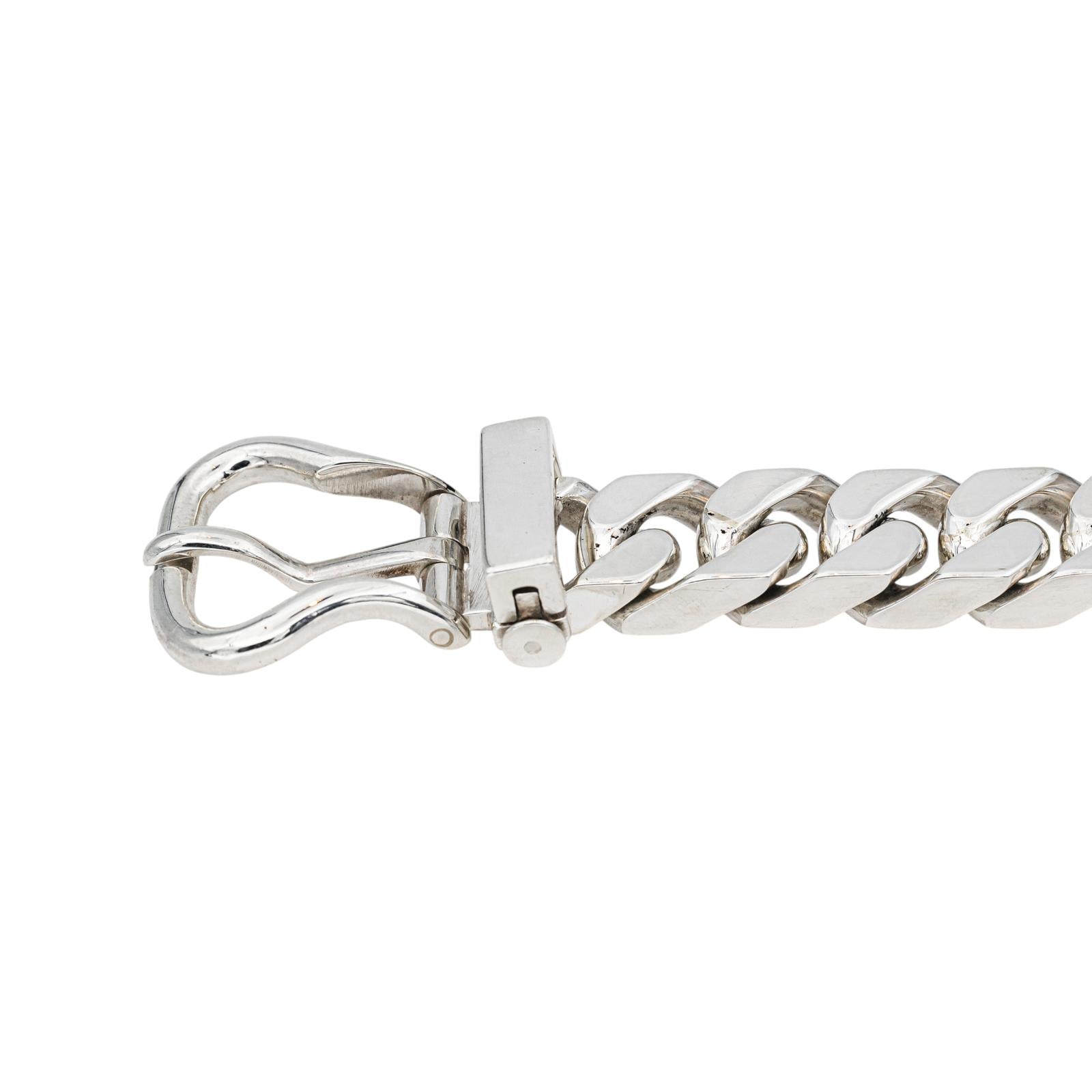 Hermès Bracelet Gaëtan de Percin Silver