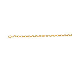Yellow Gold Forçat Link Necklace