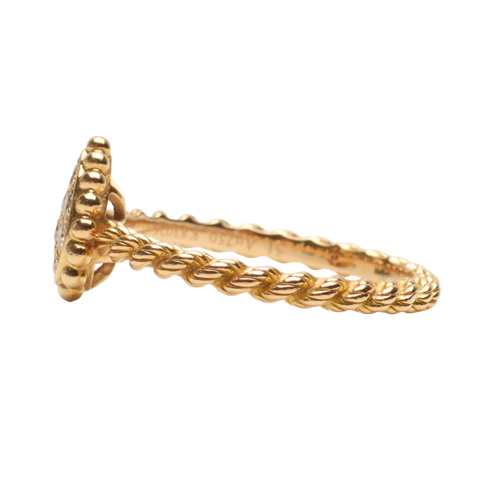 Bague BOUCHERON Serpent Bohème en or rose et diamants