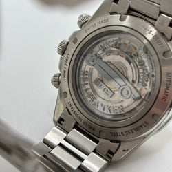 BELL & ROSS "BR V2 Chronograph Heritage" Watch in Stainless Steel
