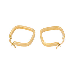 Yellow Gold Hoop Earrings