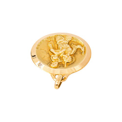 Augis Medal Pendant Yellow gold