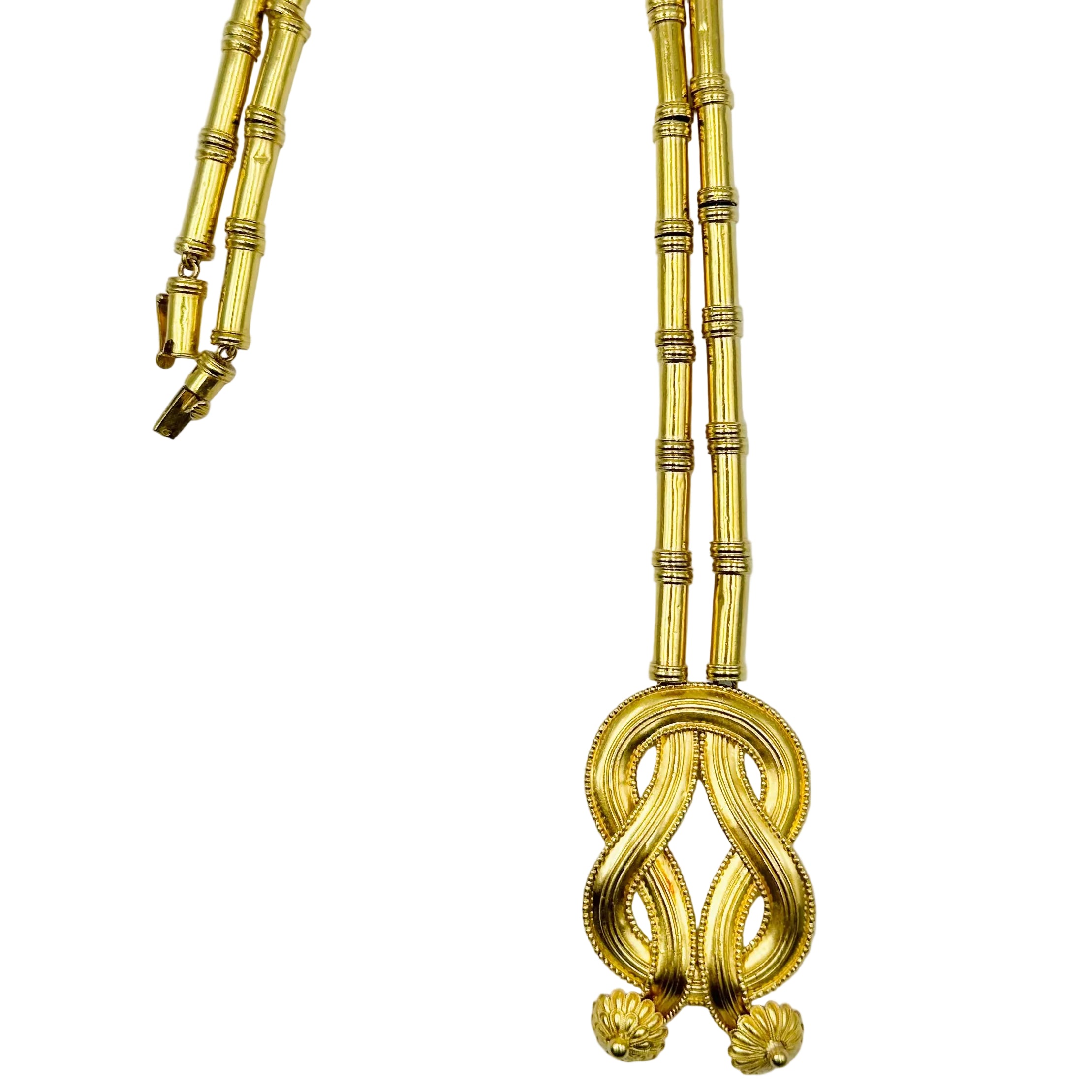 LALAOUNIS Long Necklace in Yellow gold
