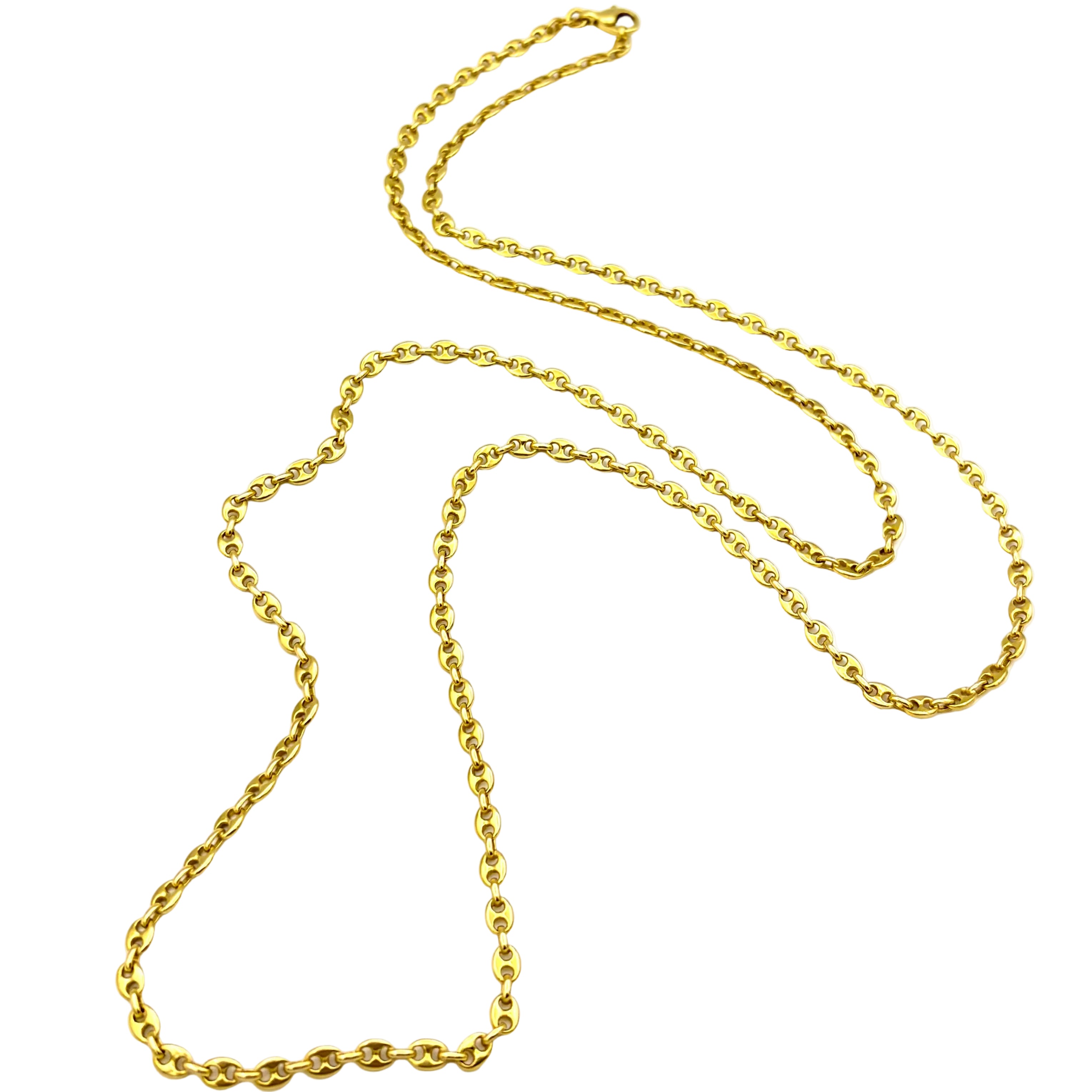 Collier Sautoir en or jaune