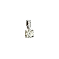 White Gold and Diamond Pendant