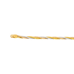 Mirror Link Necklace Rose gold