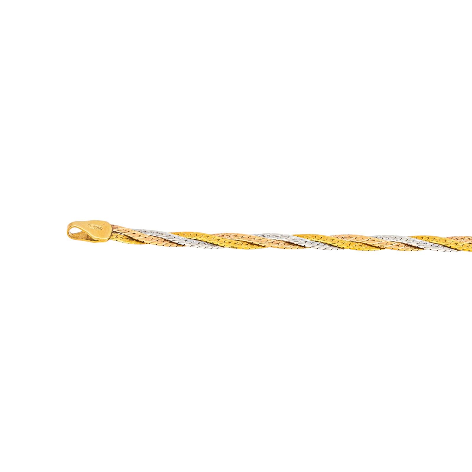 Mirror Link Necklace Rose gold