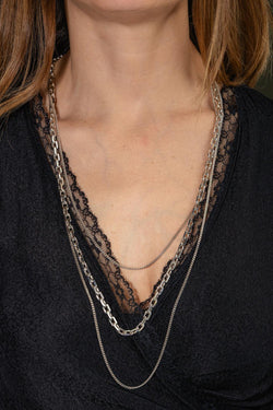 Christofle Collier Sautoir  Argent