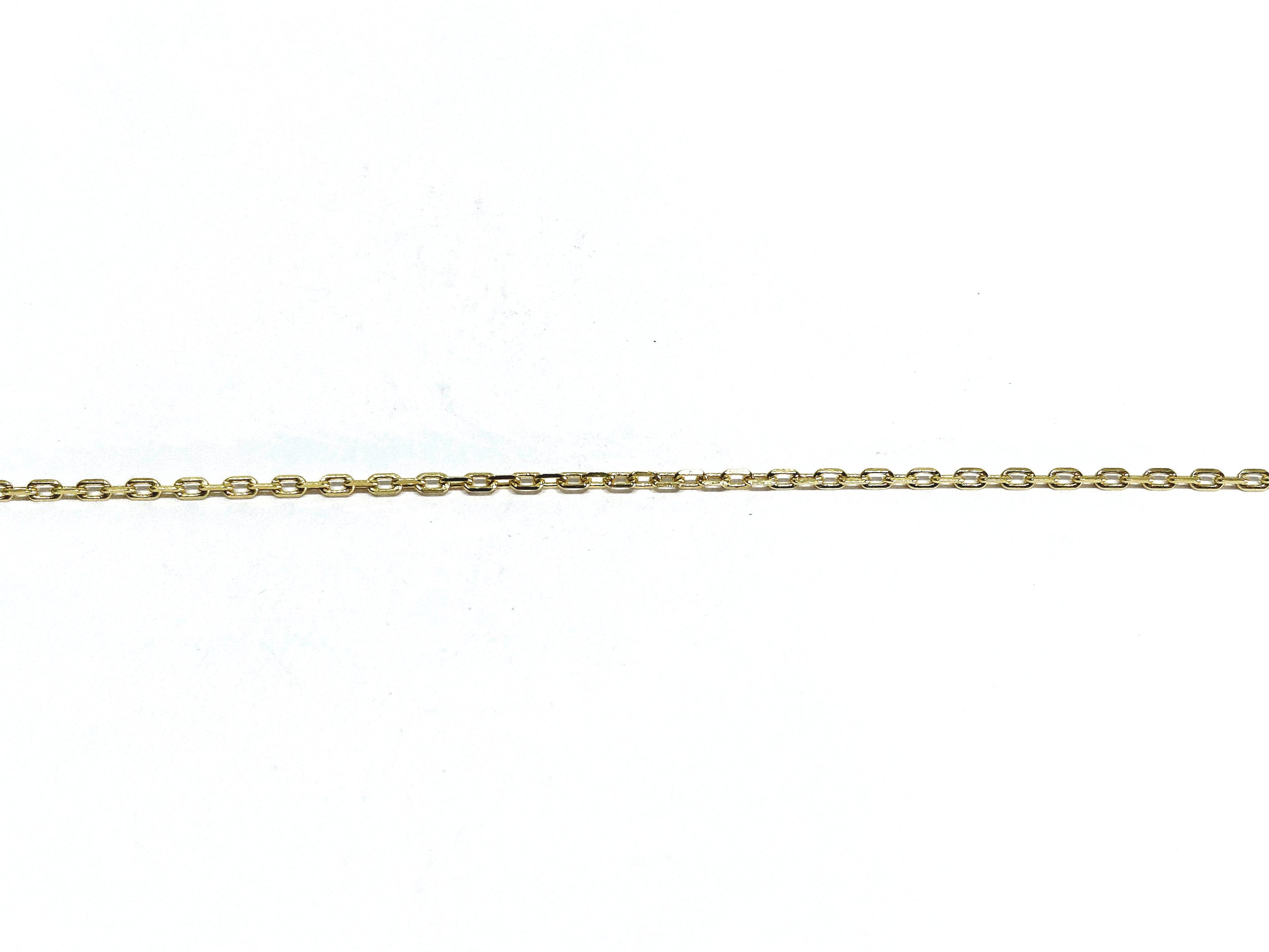 Yellow gold Forçat-link chain